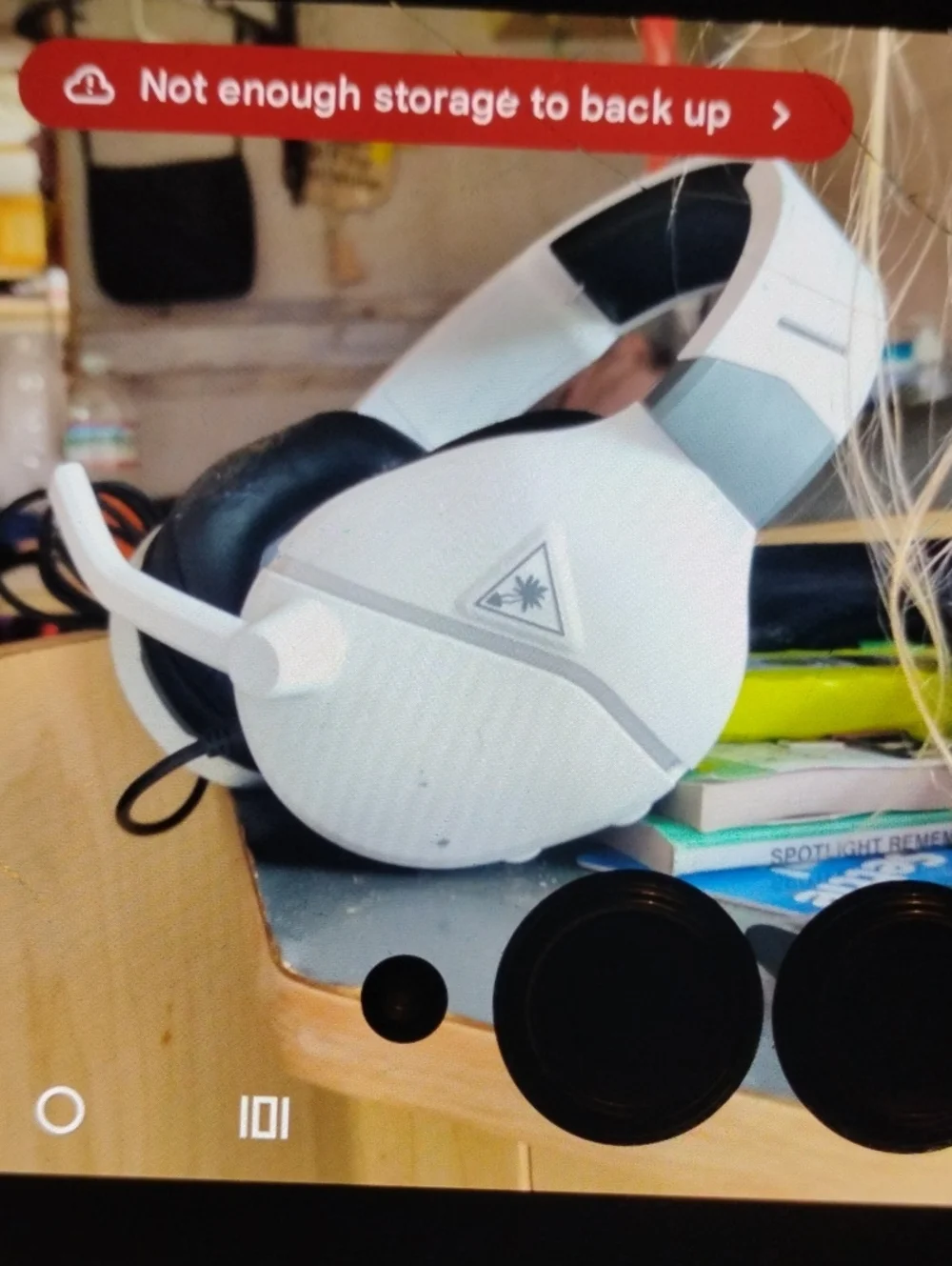 Turtle Beach White Gaming Headset with Microphone